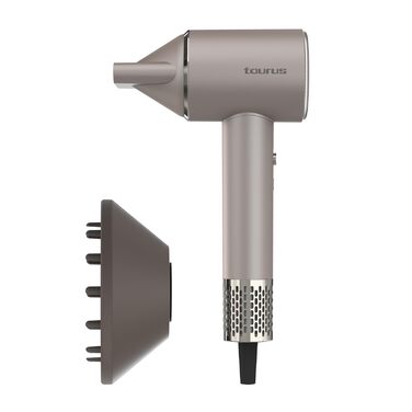 Цифровий фен Taurus Force Protect Ionic Care 10 рівнів швидкості та температури Oscillating Temp Protect Пам'ять LED-підсвітка Магнітний фільтр Аксесуари в комплекті