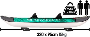 Надувний каяк Aqua Marina Laxo U Mehrfarbig