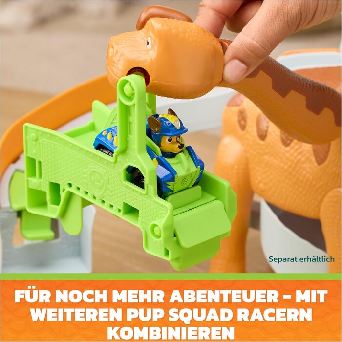 Щенячий патруль Дино-кіно, ігровий набір Pup Squad Lift & Race Dino