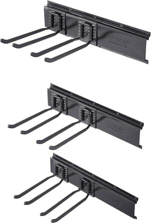 Тримач для інструментів VEVOR 1222 x 100 x 247 мм Тримач інструменту 272 кг Гачок для гачка для інструментів Тримач інструменту Стійка для інструментів з вуглецевої сталі Зберігання інструментів Смуга для інструментів Органайзер для інструментів Настінне 