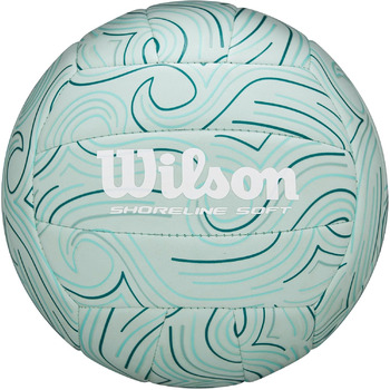 Волейбольний м'яч Wilson Shoreline Soft Gen Green, колір Hellblau