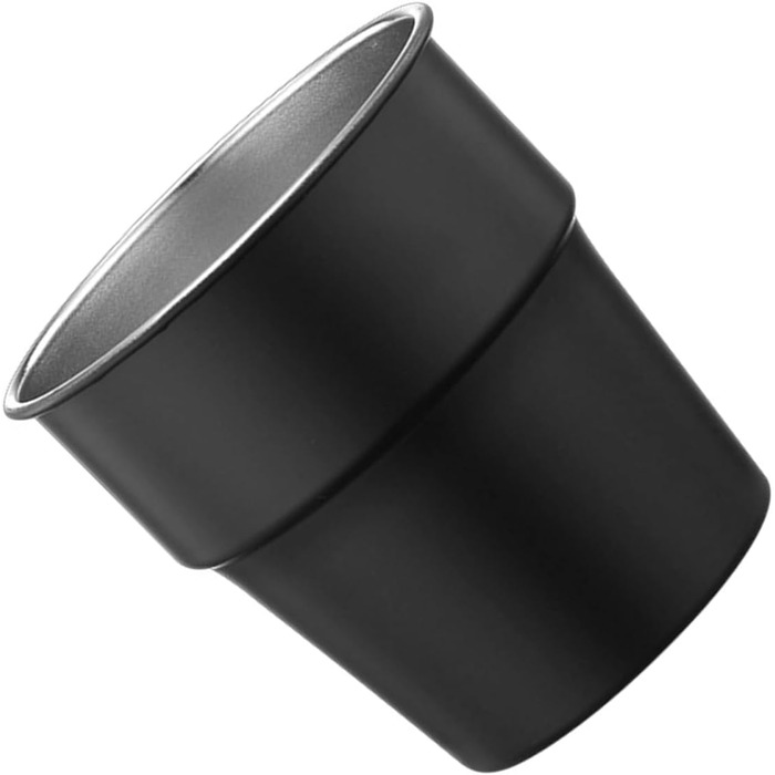 Елегантний набір із 6 металевих чашок для напоїв з нержавіючої сталі 304 об&39ємом 300 мл, підходить для вечірок та щоденного використання. Металеві чашки для напоїв