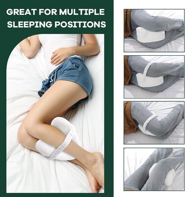 Змінні накладки на подушки для ніг, Тільки накладки на подушки для колін Наволочка для подушки для колін у формі серця, Синьо-білий/Розкішний сад 2 шт., 2 шт.