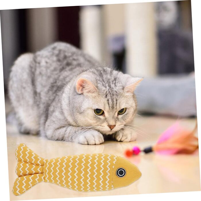 Плюшева іграшка Toy Pillow for Cat Biting Toy for Cats Pet Cat Pillow, 5pcs Catnip Doll Toys for Pets Cat Toys for Indoor Cats