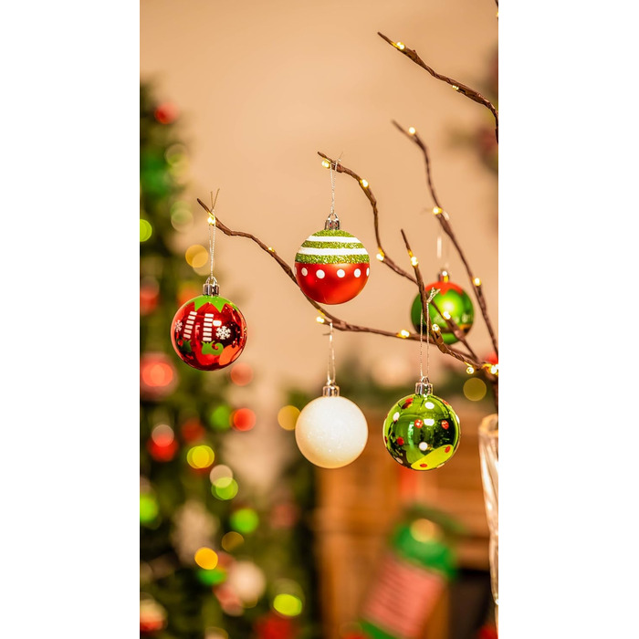 Різдвяні кульки 24 шт Victor's Workshop