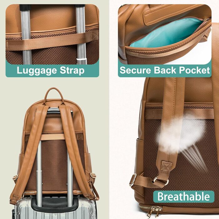 Пеленальна сумка-рюкзак Mominside, шкіряний рюкзак з нижнім відділенням, дитяча сумка для мами і тата, пошук реєстрації дитини, пі