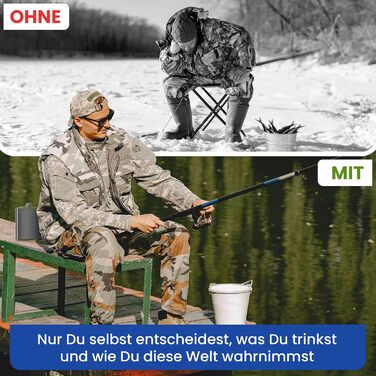 Фляга з нержавіючої сталі об&39ємом 0,5 л, срібляста, з гвинтовою кришкою - герметична, місткість 500 мл, 17x13x3 см - багаторазова пляшка для алкоголю, кишенькова фляга, півлітра, 18 унцій, 1 x 500 мл
