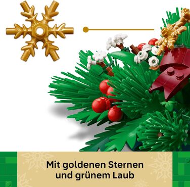 Конструктор LEGO Christmas Arrangement 40743 Різдвяна композиція, 433 деталі