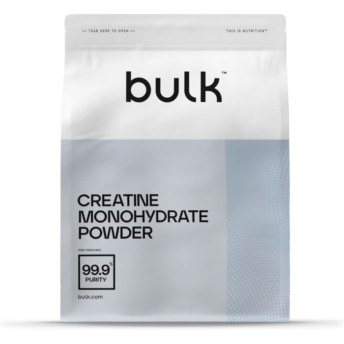Порошок креатину моногідрату Bulk – 1 кг, 294 порції