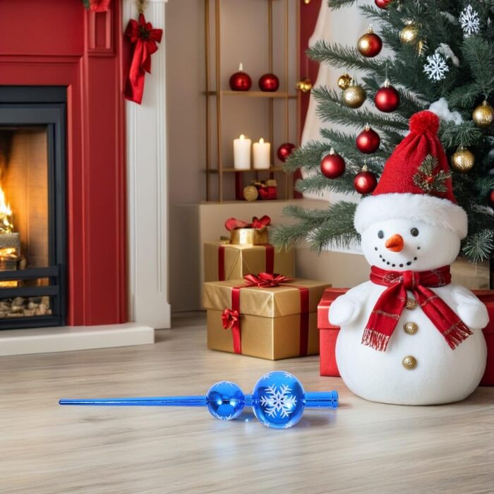 Різдвяна верхівка для ялинки 28 см IMIKEYA