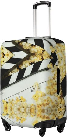 Чохол-рюкзак на багаж, еластичний, що миється, для подорожей та роботи (підходить для валіз розміром 45,7 - 81,3 см), Чорний, Середній