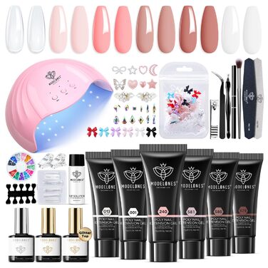 Набір полігелю Modelones (6 кольорів + лампа)