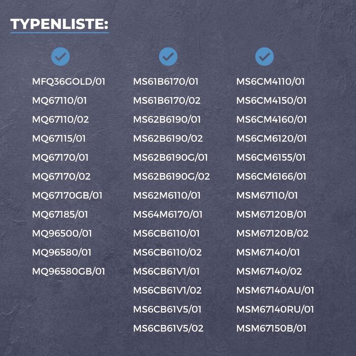 Світло-блакитний швидкий блендер для ручного блендера Bosch I Насадка для блендера підходить для ручного міксера MFQ, MQ, MS6, MSM6C і MSM6 I Заміна ніжки блендера з нержавіючої сталі I Запчастини для ручного блендера Bosch I Аксесуари Ручний блендер