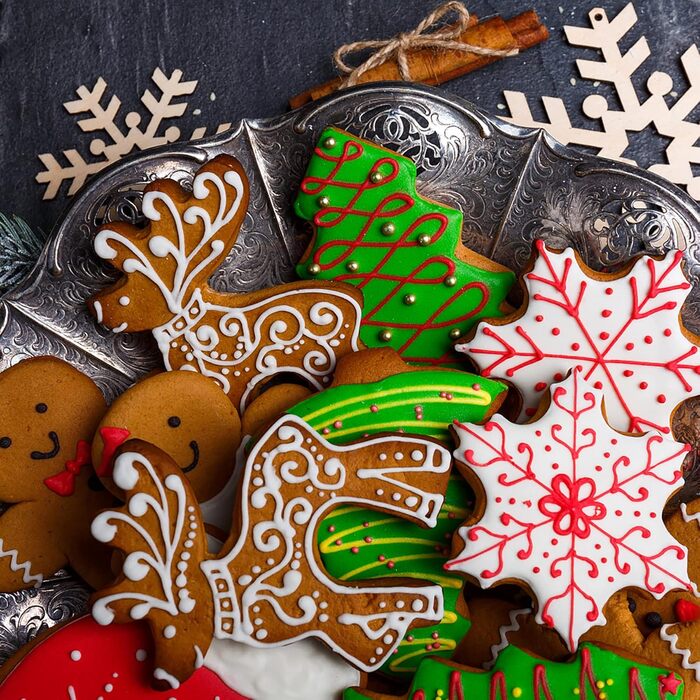 Набір із 6 різдвяних формочок для печива BELSVOR
