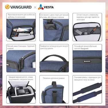 Сумка Vanguard Vesta Aspire 25 Navy (Vesta Aspire 25 NV)