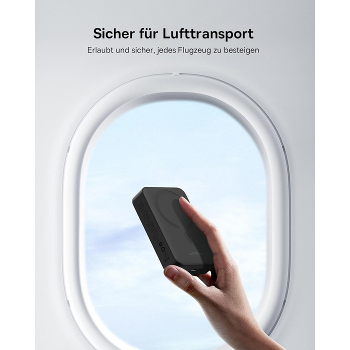 Швидка зарядка магнітного павербанка 20000mAh, бездротовий павербанк PD 20W з USB-C, зовнішній акумулятор для iPhone 15/14/13/12 с