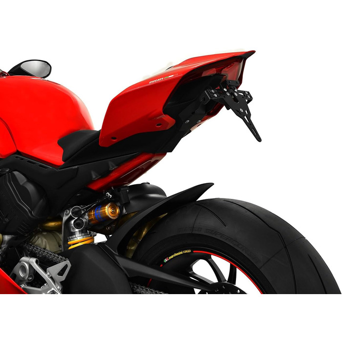 Тримач номерного знака ZIEGER Pro сумісний з Ducati Panigale V4 / V4S / V4R / Panigale V2 / Streetfighter V4 France