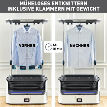 Повністю автоматичний паровий випрямляч розгладження та дезінфекція до 99,99 потужна пара дбайливе сушіння зменшує неприємні запах