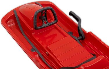 Снігохід KHW Snow Fox, кермовий, TÜV-тестований, червоний