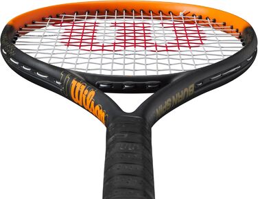 Тенісна ракетка Wilson Burn Spin Jr 26, чорний/помаранчевий