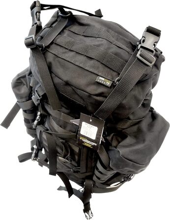 Тактичний туристичний рюкзак Wisport Wildcat 65L Black