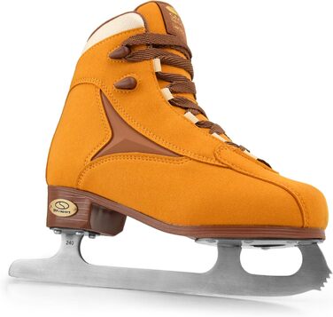 Жіночі ковзани SMJ Arctica, взуття для фігурного катання, класична замша, коричневий колір Розміри 37, 38, 39, 40, 41