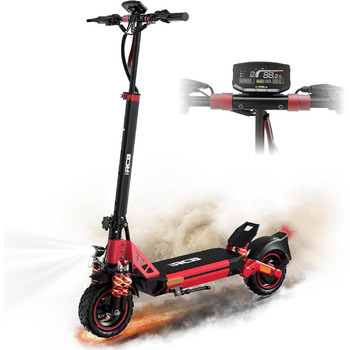 Електросамокат RCB D5, електросамокат з допуском до дорожнього руху (ABE), дальність 90-140 км, акумулятор 20,8-27 Ач, двигун 500