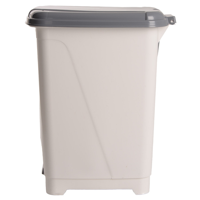 Корзина д/сміття VIOLET HOUSE 0156 White з педал. 8 л (0156 White 8 л) (7246358)