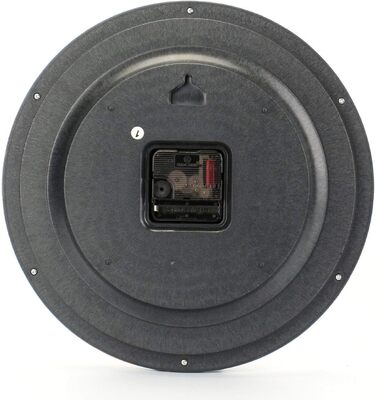 Настінний годинник Tosnail 12 дюймів без звуку цокання, ретро вінтажний стиль, на батарейках, прикраса для вітальні, дому, кухні,