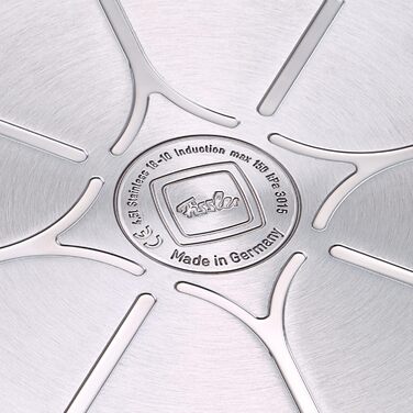 Скороварка (6 л, Ø 22 см) Скороварка з нержавіючої сталі, 2 рівні приготування - Індукційна скороварка одинарна