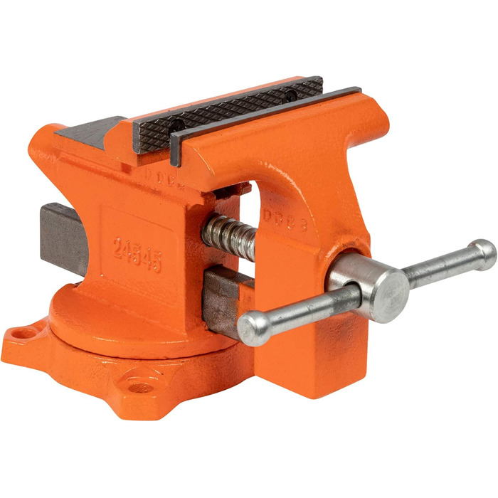 Верстат сріблястий Pony Jorgensen GID-286147 з поворотним основанням, помаранчевий, 11,4 см