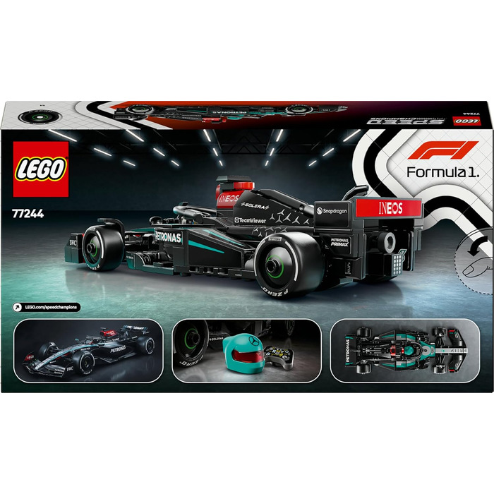 Конструктор LEGO Speed Champions Mercedes-AMG F1 W15 Racing Car 77244, 267 деталей, перегонова тематика