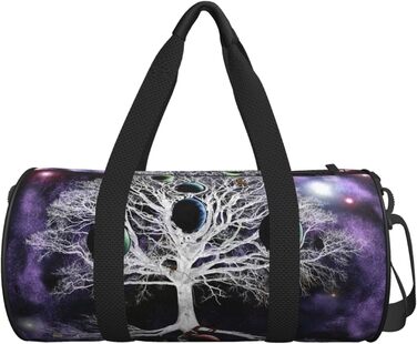 Сумка-шопер Дерево Життя Іггдрасіль для подорожей, спорту, фітнесу, велика сумка для покупок, на вихідні та в дорогу для чоловіків та жінок
