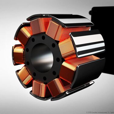 Настільний вентилятор Cecotec EnergySilence 620 RetroDesk, 40 Вт, хромоване покриття, діаметр 30,5 см, 4 лопаті, 3 швидкості, коливання, регулювання висоти, максимальна безпека