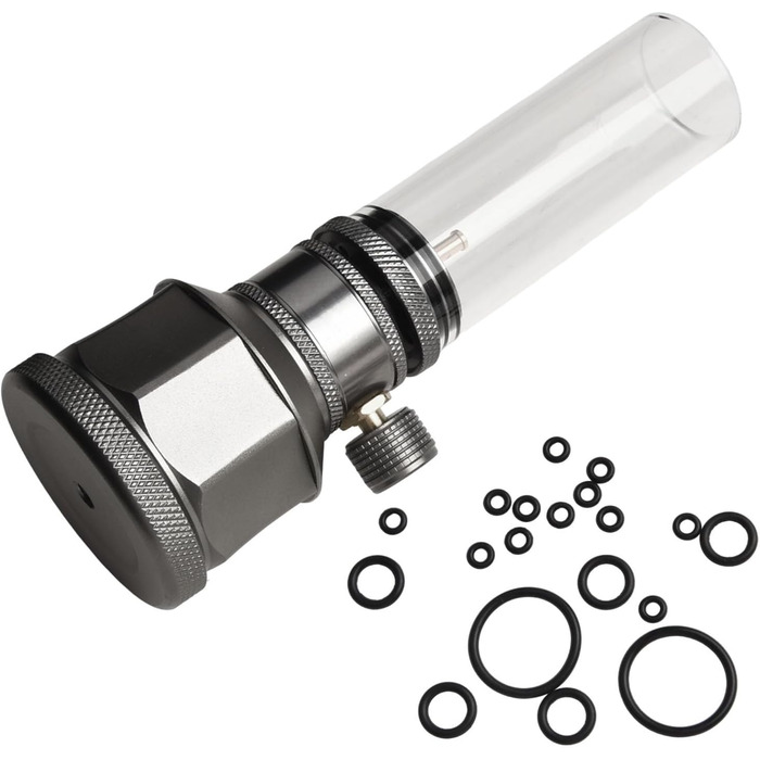 Вуличний газовий ліхтар, комплект для свічок, газовий ліхтар із подовжувальною штангою для порожнього балона, легкий та зручний для перенесення (подовжувальна штанга ліхтаря) (газовий ліхтар з баком)