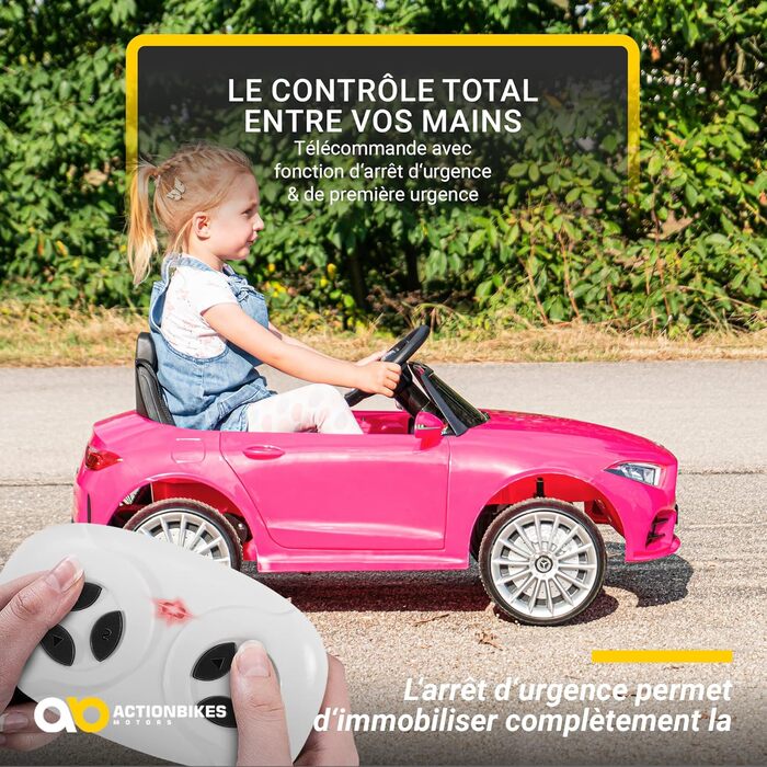 Дитячий електромобіль Mercedes Benz CLS 350 - Ліцензійний - Пульт дистанційного керування Rc 2,4 Ghz - Світлодіодний - Звуковий мо