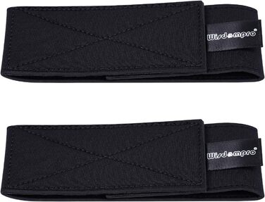 Еластичні стрічки wisdompro, 1 пара, 5 см x 33 см, застібка-липучка для стягування штанин та рукавів, ремінці-липучки для ходьби по воді, риболовлі, велоспорту, 5 см x 38 см