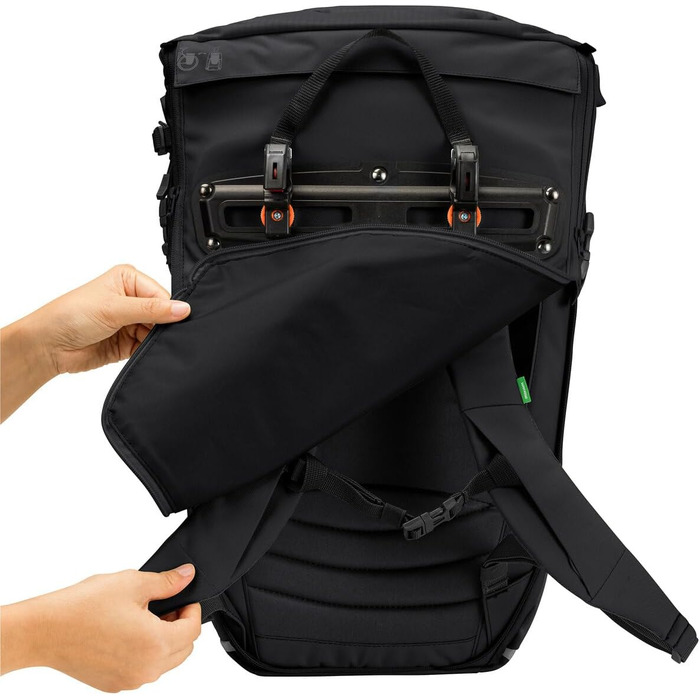 Рюкзак VAUDE 20-29L CityGo Bike 23 II Один розмір Чорний