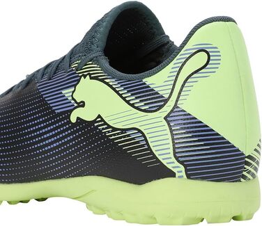 Футбольні бутси Puma Unisex Future 7 Play TtSoccer 42.5 EU сірий, небо, електро фіолетовий, яблуко Puma білий