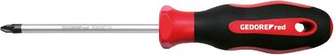 Набір викруток GEDORE red 12 предметів (VDE), плоскі та хрестоподібні, з індикатором напруги, інструмент R38002012