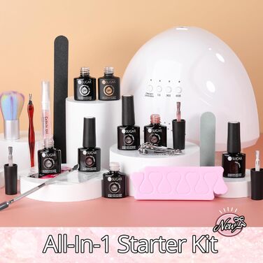 Стартовий набір UR SUGAR (6 кольорів, лампа)