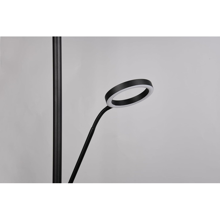 Стільник LED Trio Willis 449510232, матовий чорний метал, 39 5.5 Вт, регульована колірна температура, диммер