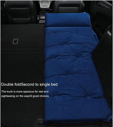 Надувний матрац для автомобіля, для Peugeot Rifter 2018-2024, портативний аксесуар для надувного матраца, комбіноване надувне ліжко, D звичайний D