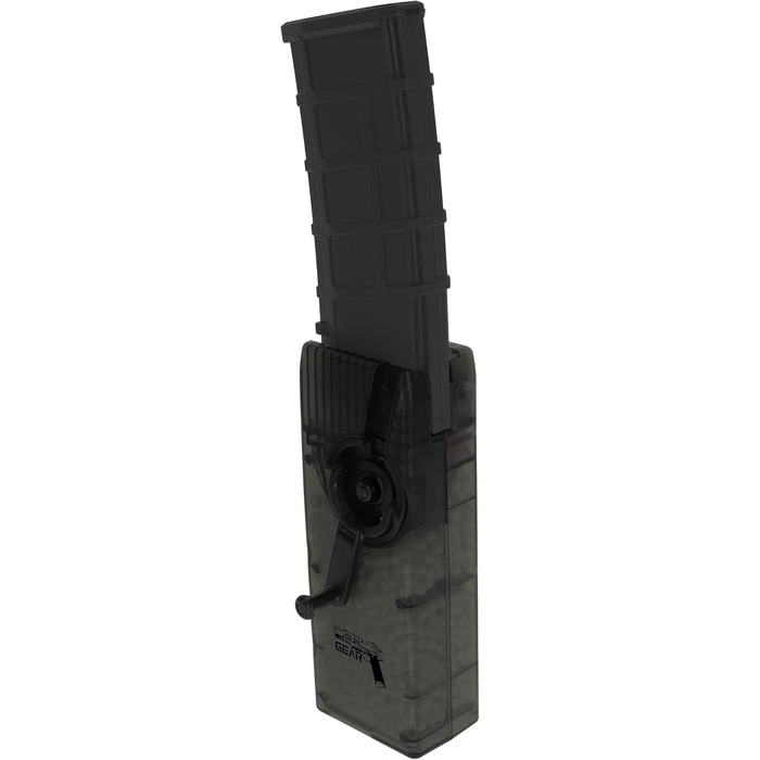 Для MidCap Magazine M4 M16 Quickloader з кривошипом 6мм BBS Black