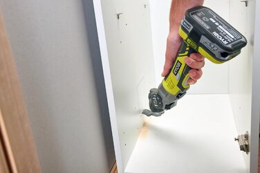 Акумуляторний багатофункціональний інструмент RYOBI 18V ONE R18MT-0, універсальний багатоцільовий інструмент для будівництва, ремо