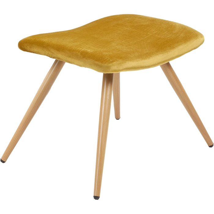 Крісло-гойдалка ALBATROS York з підніжкою Зручне оксамитове крісло та крісло-реклайнер золотого кольору Вінтажне крісло для читання та крісло-ліжко для вітальні Сертифіковане крісло для відпочинку SGS