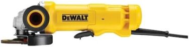 Кутова шліфувальна машина Dewalt 125 мм (1010 Вт) DWE4203 (обмотка двигуна, захищена епоксидною смолою, плавний пуск, вимикач мерт