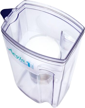 Фільтр для води AcalaQuell One Темно-синій Фільтр для води з активованим вугіллям Найвища продуктивність фільтра - багатошаровий Без BPA та BPB ReNaWa - Технологія Створює смачну, заспокійливу воду