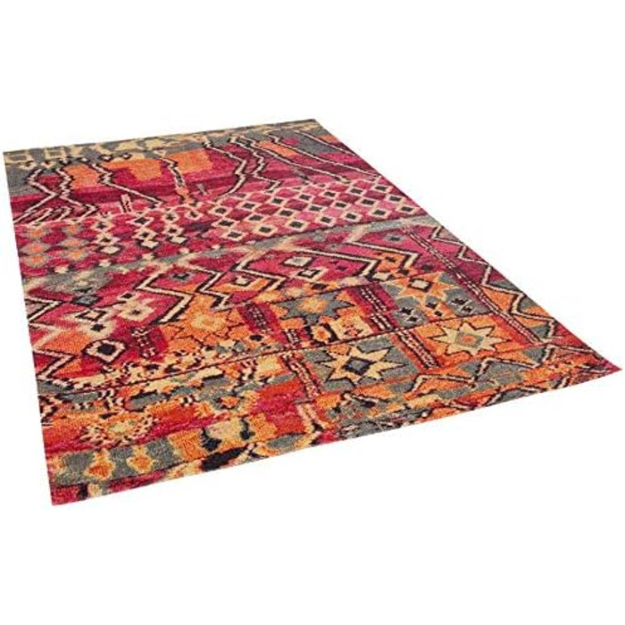 Пергамський дизайнерський килим вінтажний Zoe Orient Марокко Бербер виглядає барвисто в 5 розмірах 80 х 150 см