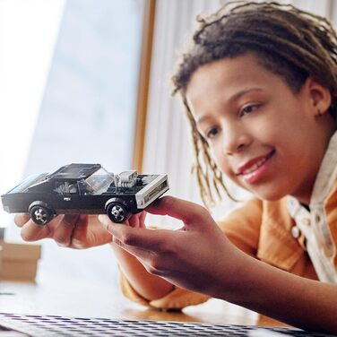 Іграшкова модель автомобіля для дітей, комплект із міні-фігуркою Домініка Торетто, 76912 Speed Champions Fast & Furious 1970 Dodge